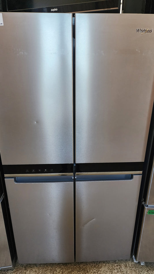 Réfrigérateur Whirlpool Whirlpool en acier inoxydable