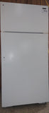 White White refrigerator in white