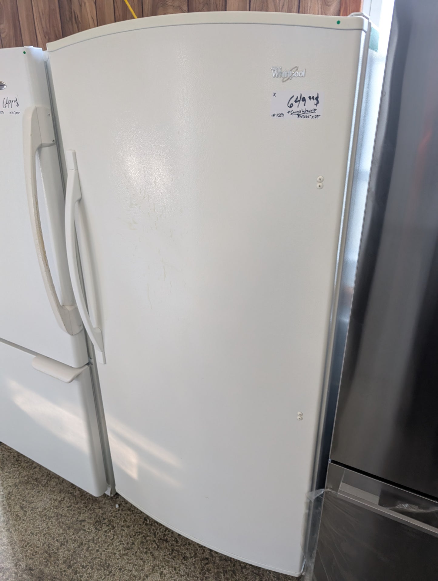 Whirlpool Freezer in white