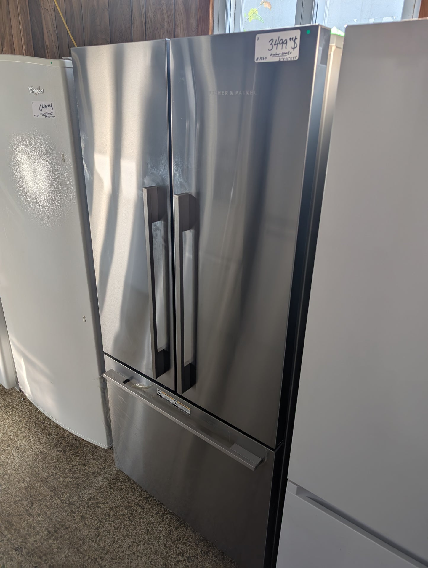 Fisher & Paykel Refrigerator in stainless