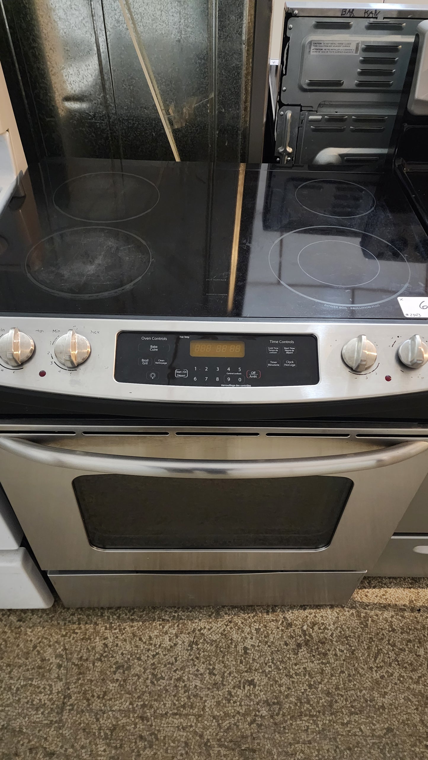 Ge Ge stove in stainless