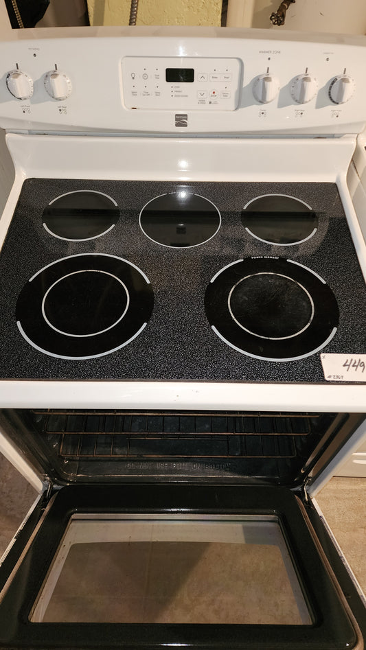 Poêle Kenmore Kenmore en blanc