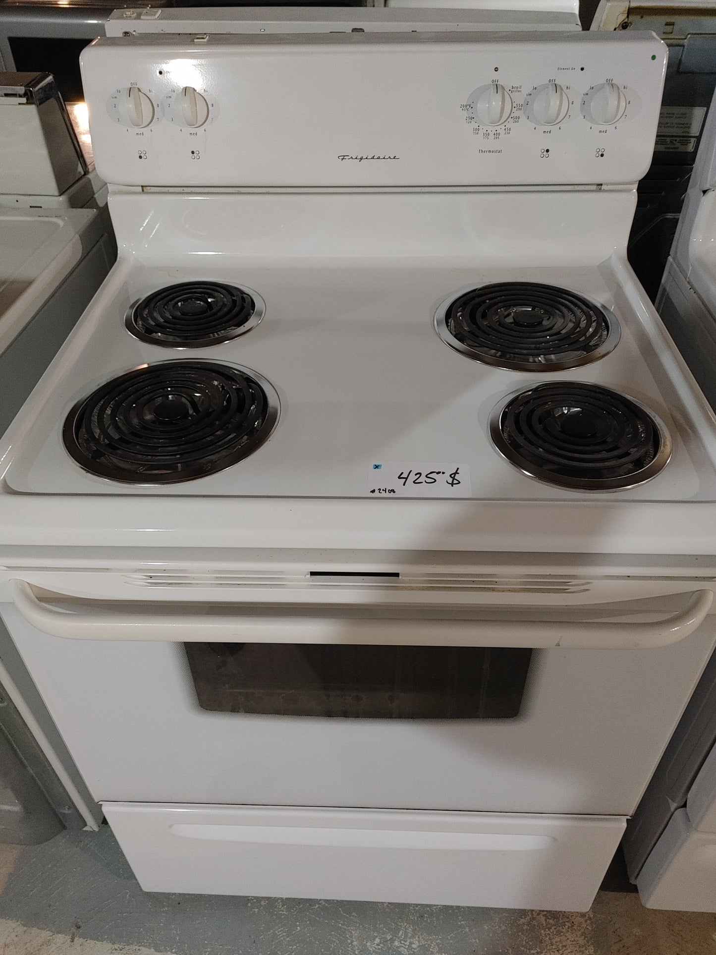 Moffat Stove in white