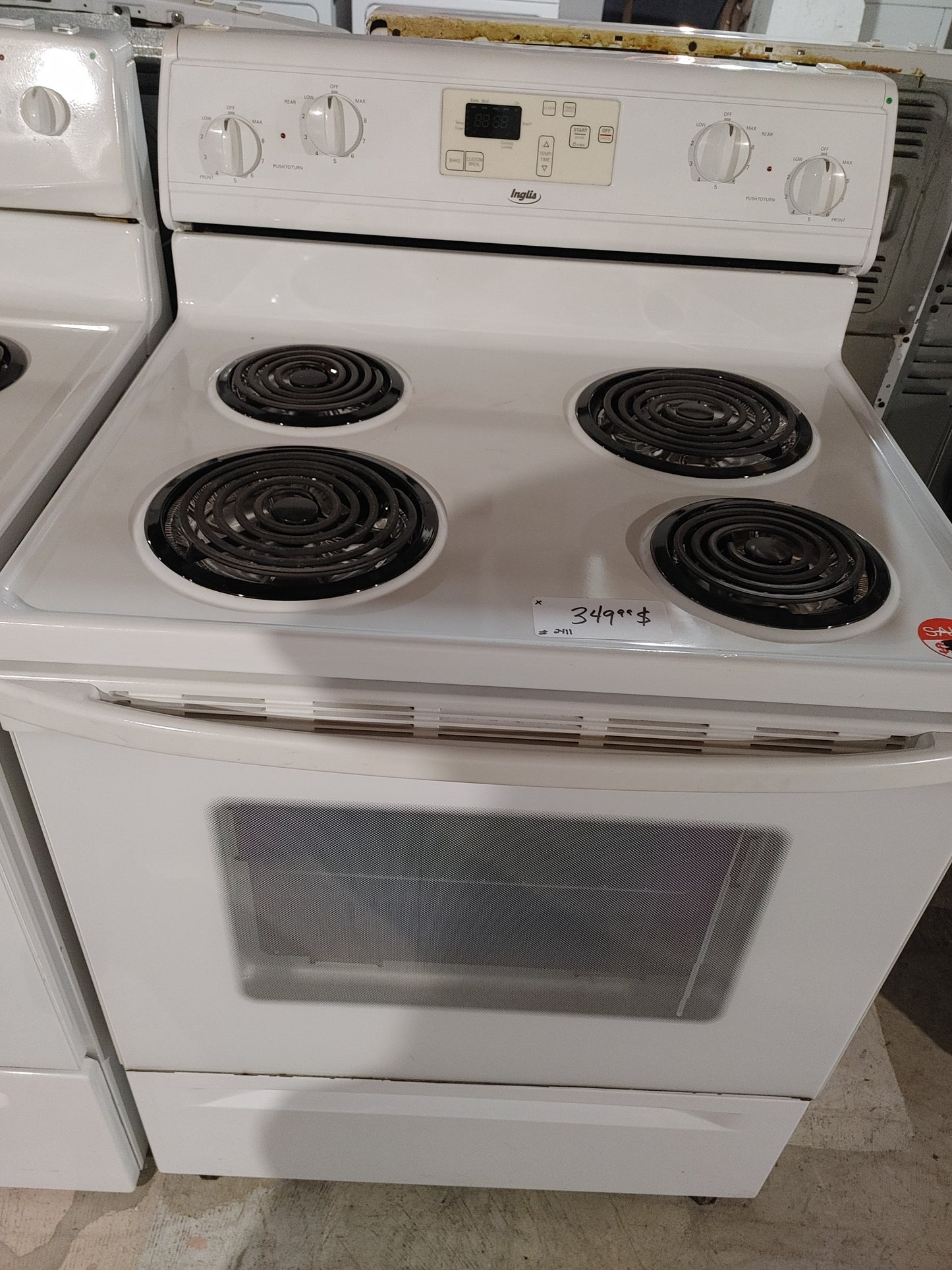 Inglis Stove in white