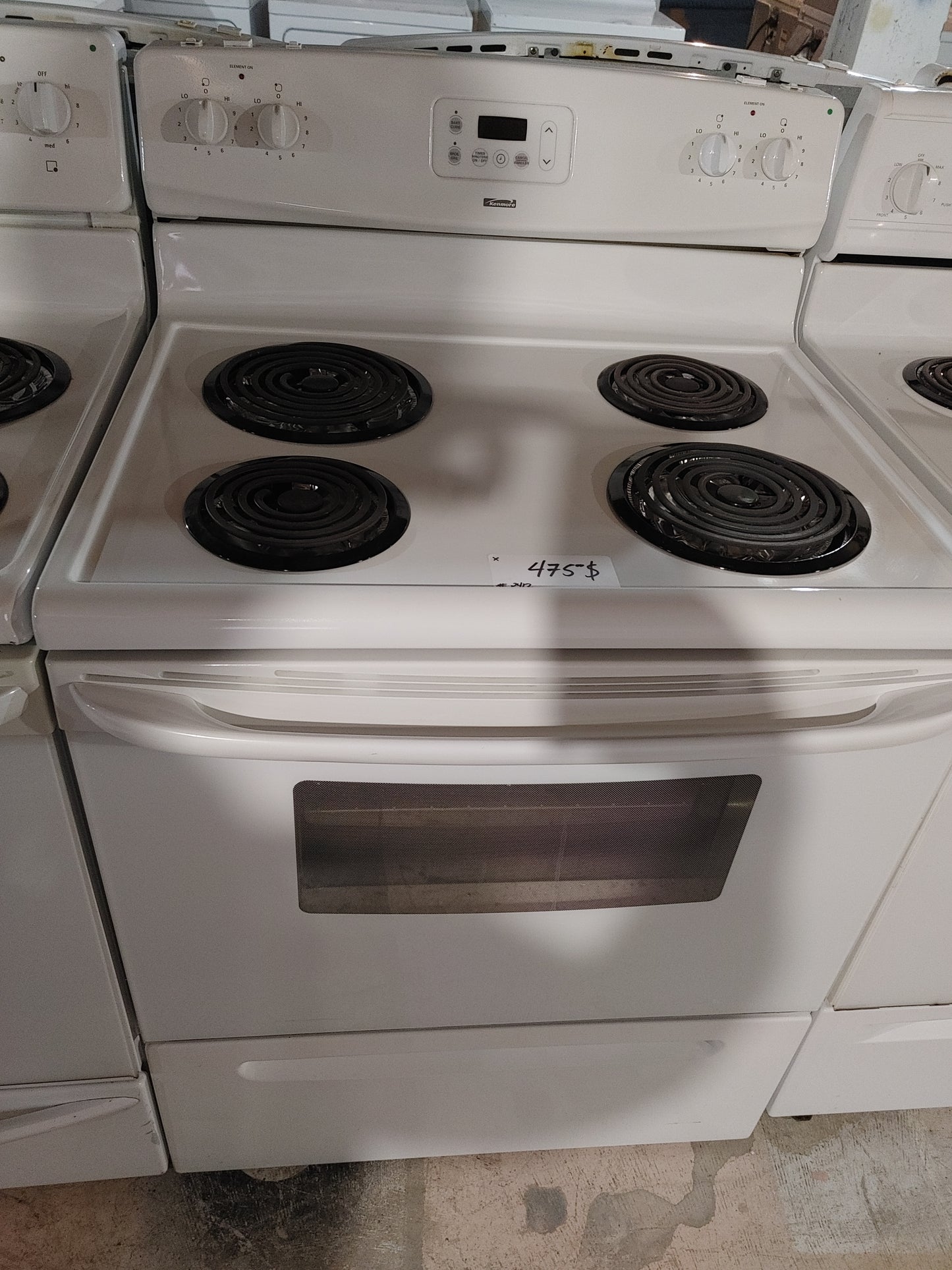 Kenmore Stove in white