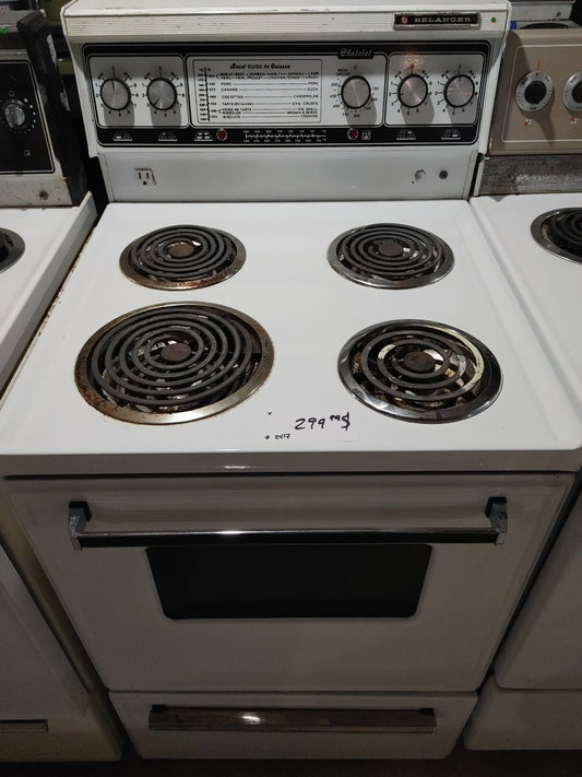 Poêle Belanger en blanc