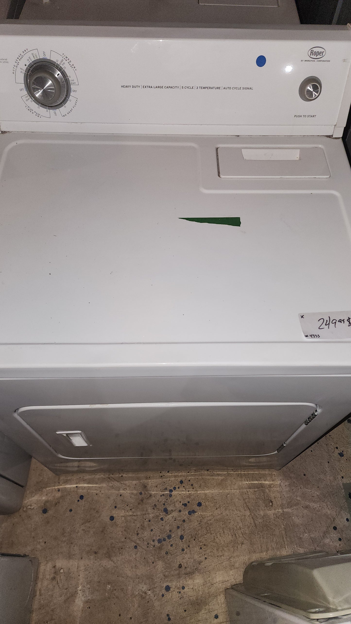 Forgues Dryer in white