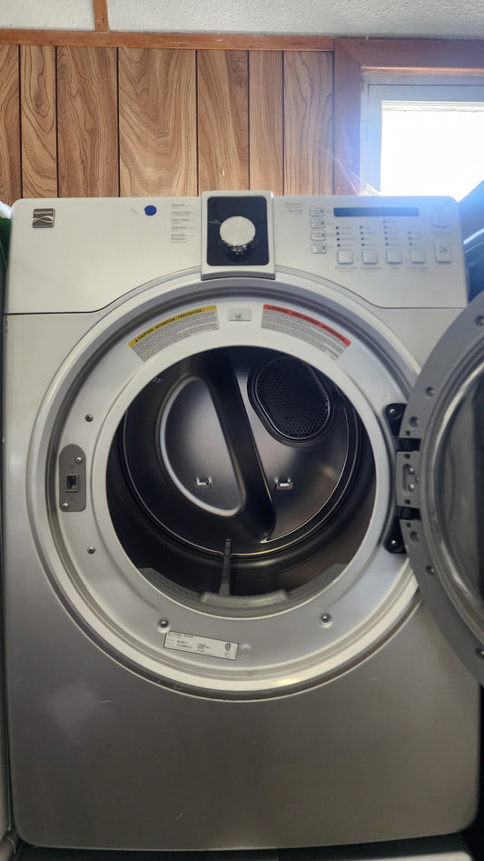 Kenmore Kenmore dryer in stainless; gray