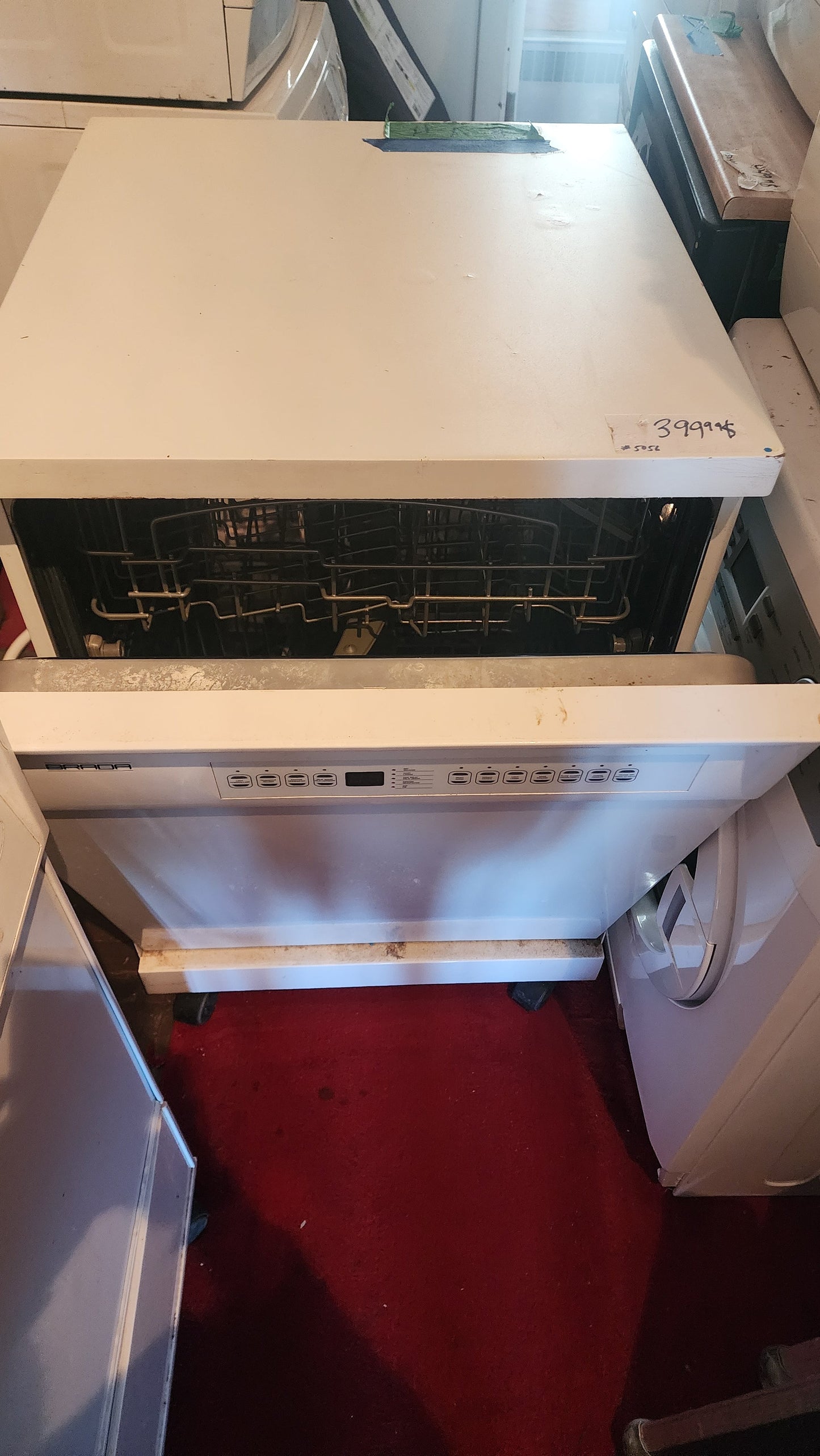 Brada – Lave-vaisselle – 270" – blanc – Remis à neuf - Excellent état