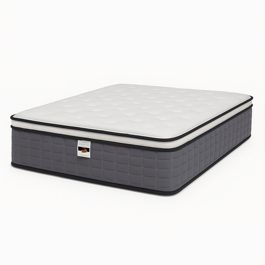Matelas Ch – matelas ferme Eurotop Gel en mousse mémoire de 12,5"
