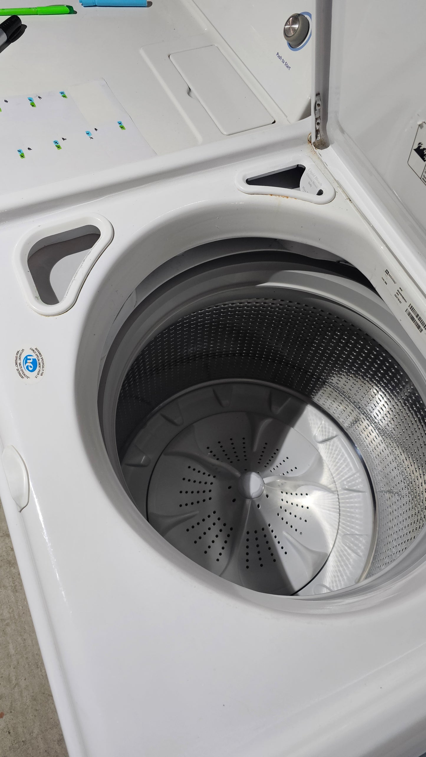 Machine à laver Maytag et Sécheuse Ensembles - Blanc