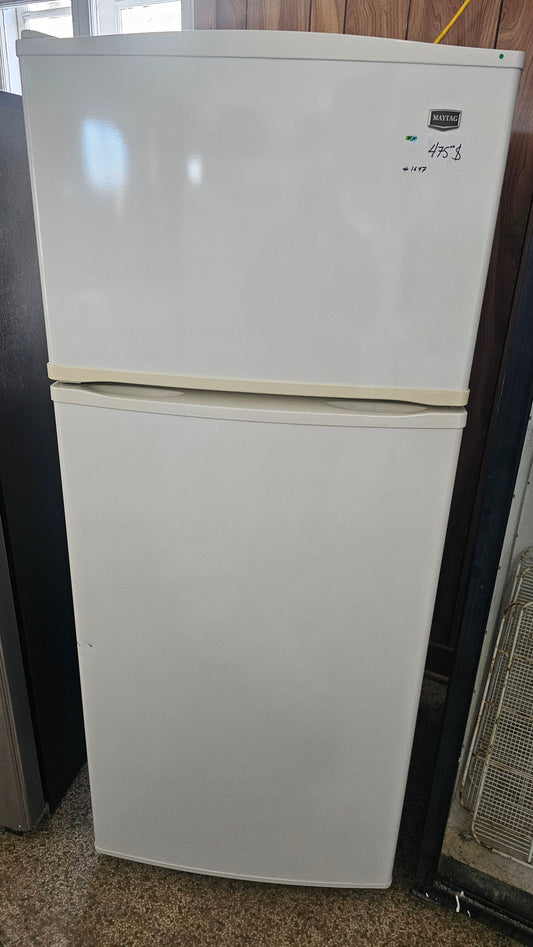 Maytag – Réfrigérateur – Blanc – Usagé – Appareil usagé inspecté et testé