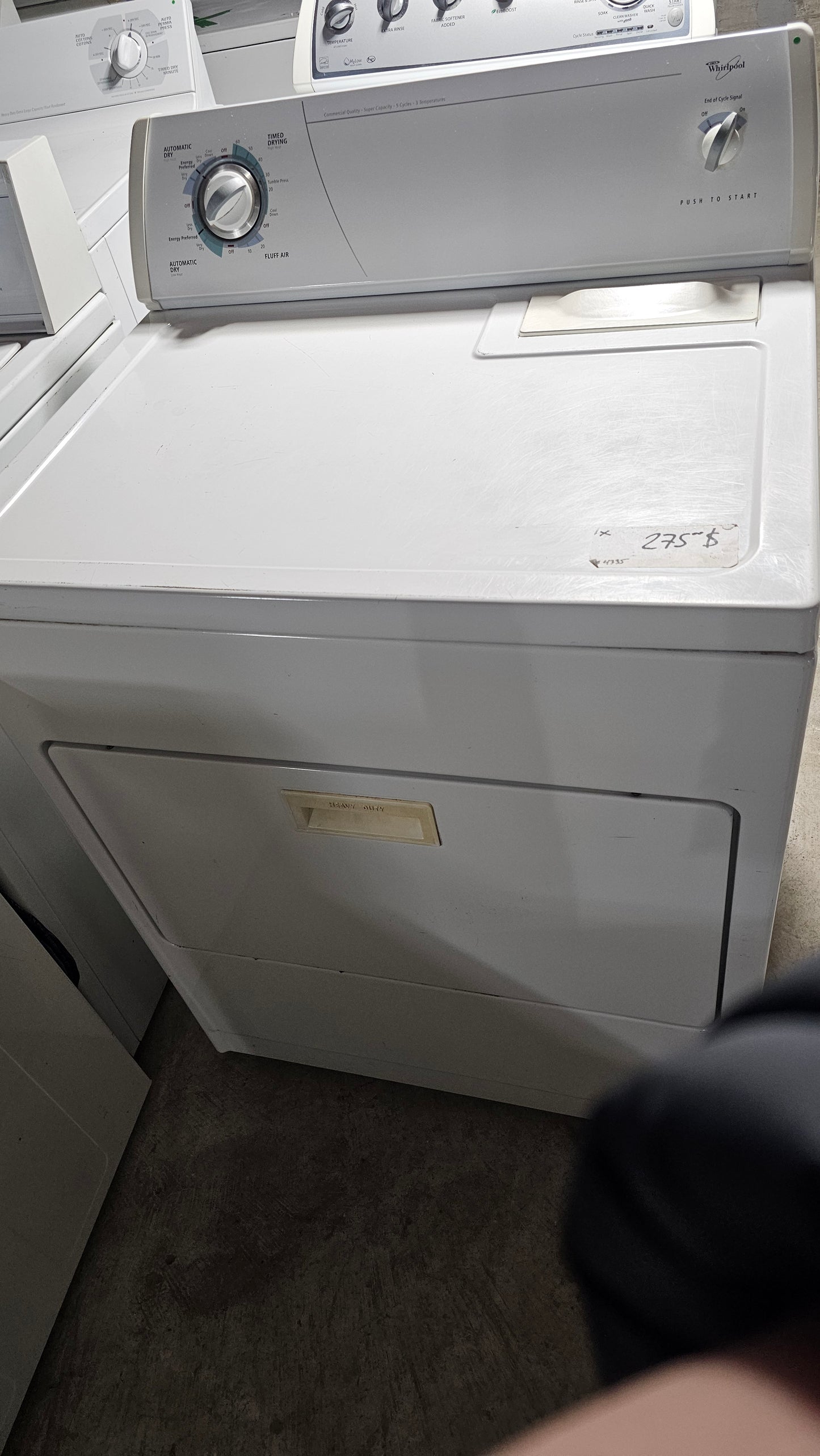 Whirlpool Sécheuse –Blanc