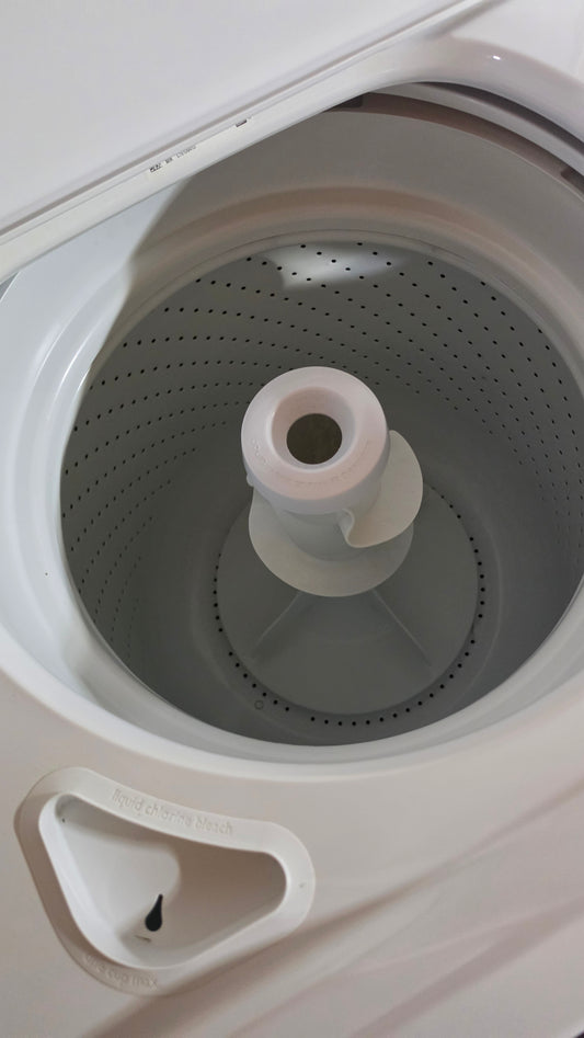 Whirlpool Chargement par en haut Machine à laver Vue alternative blanche 2