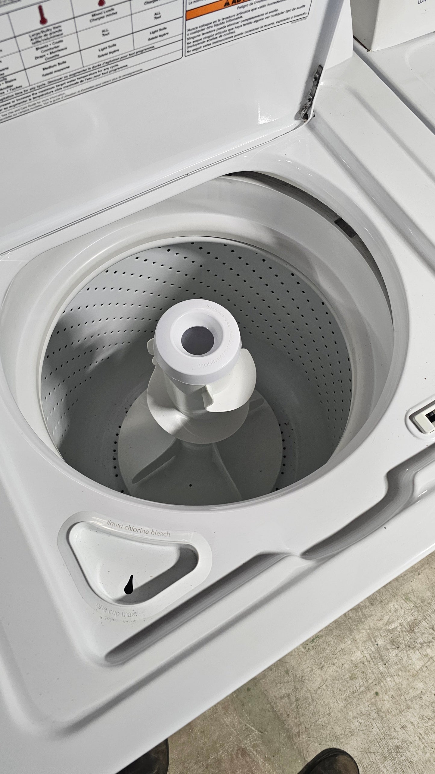 Amana – Machine à laver et Sécheuse Ensemble – Blanc – Utilisé