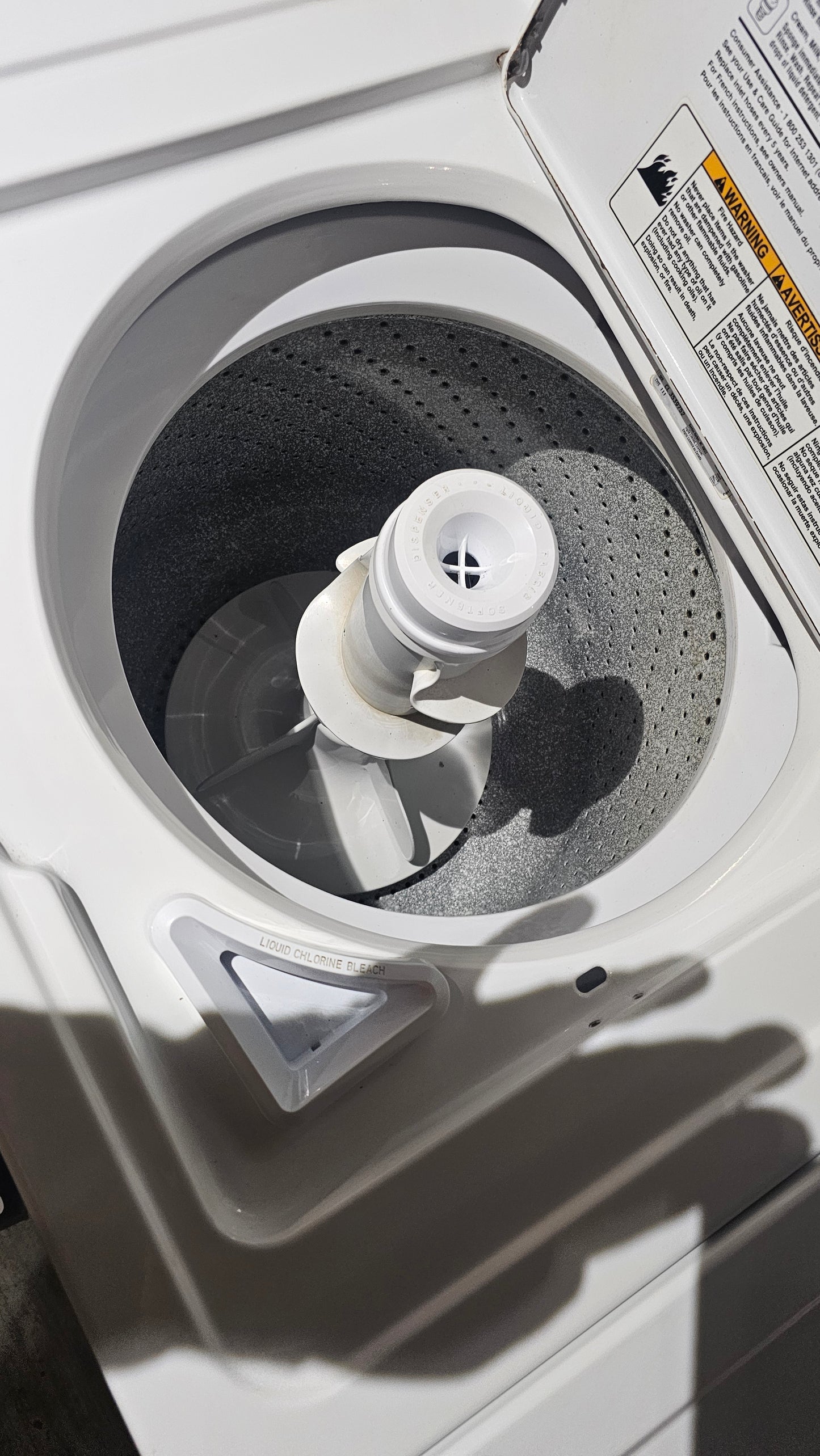 Whirlpool Blanc Sécheuse, appareil utilisé, inspecté