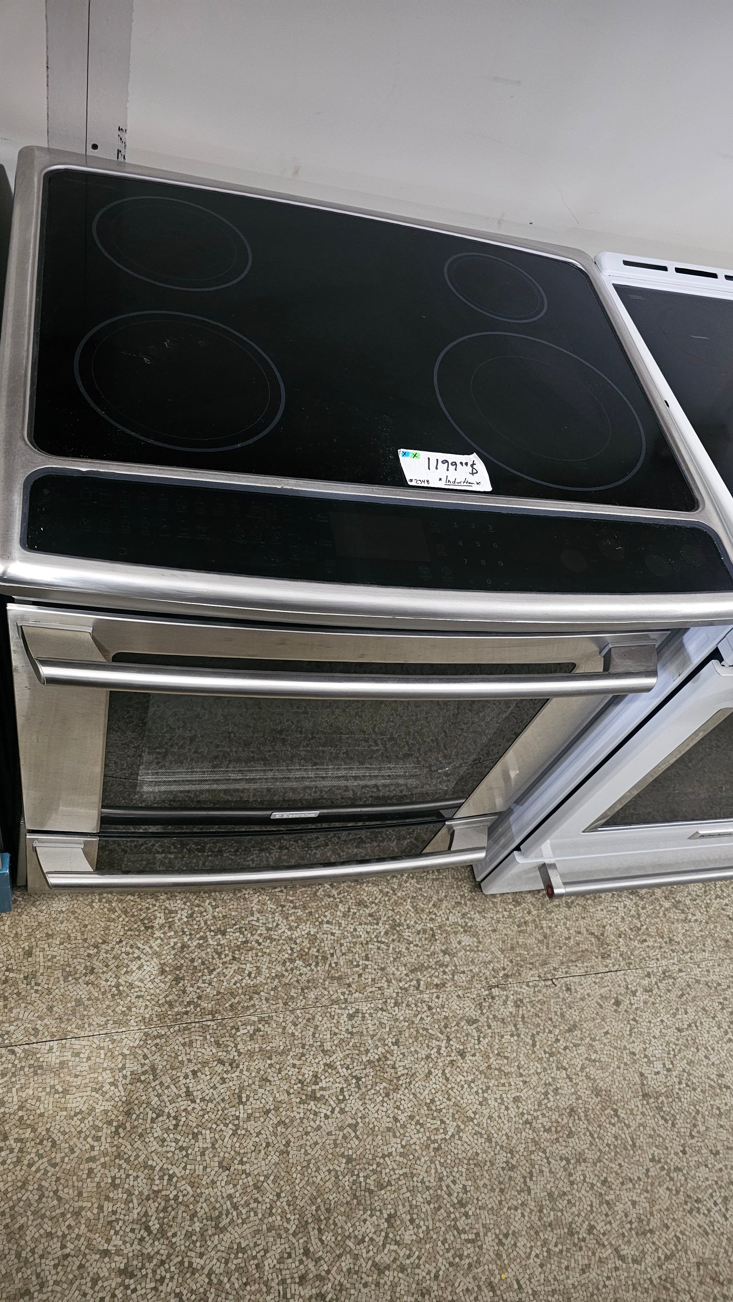 Stove Induction Electrolux - stainless