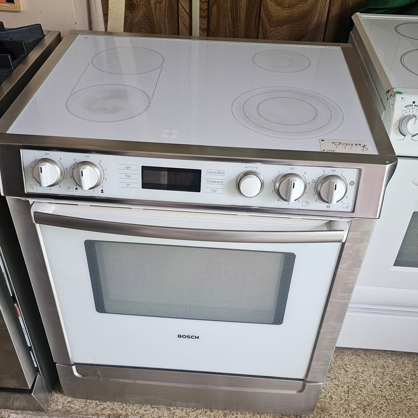 Poêle Bosch – blanc