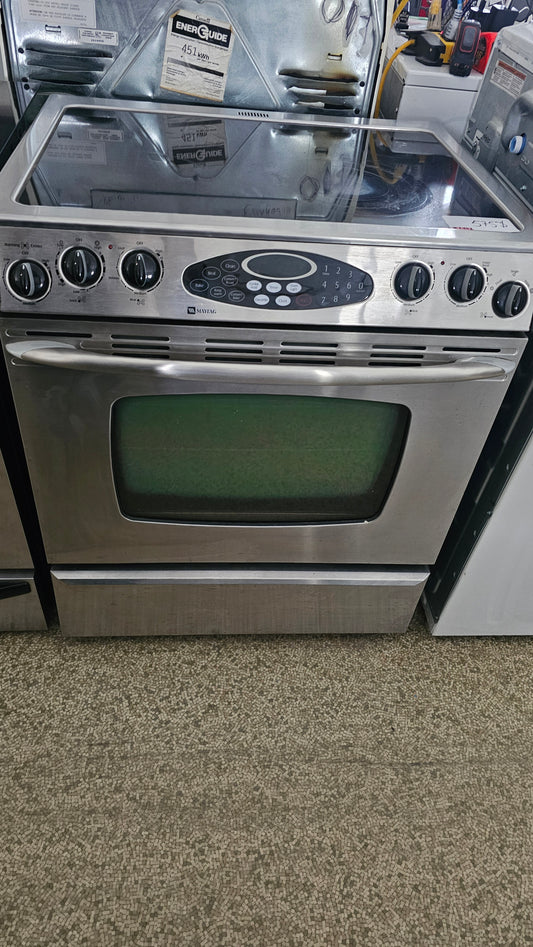 Poêle en céramique Maytag – Acier inoxydable