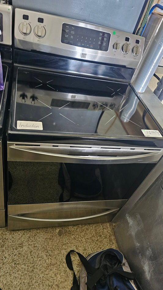 Poêle Kenmore Elite – acier inoxydable