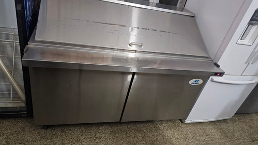 Réfrigérateur commercial Danair – Acier inoxydable (60 » x 47 » x 34 »)