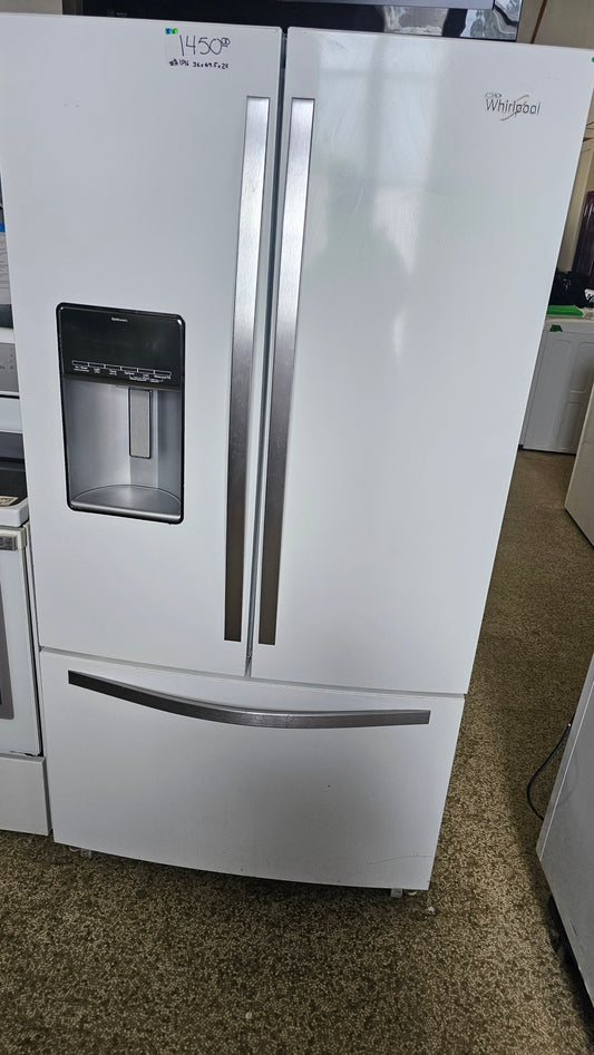 Réfrigérateur Whirlpool wrf989sdah01 – blanc, 36,0 po