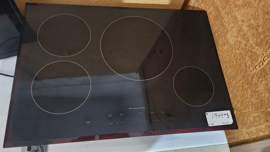 Cuisinière à induction Kitchenaid – acier inoxydable