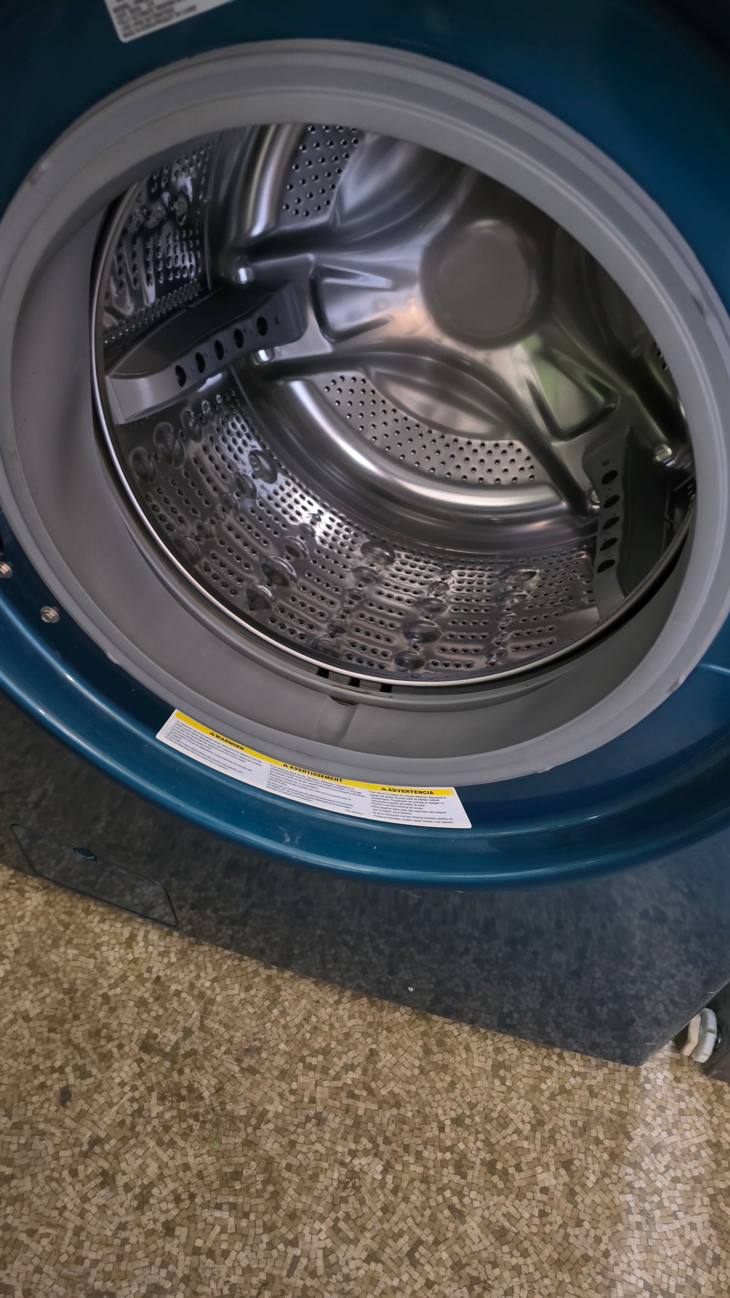 LG front load washer and dryer sets - teal SKU#3787-4787