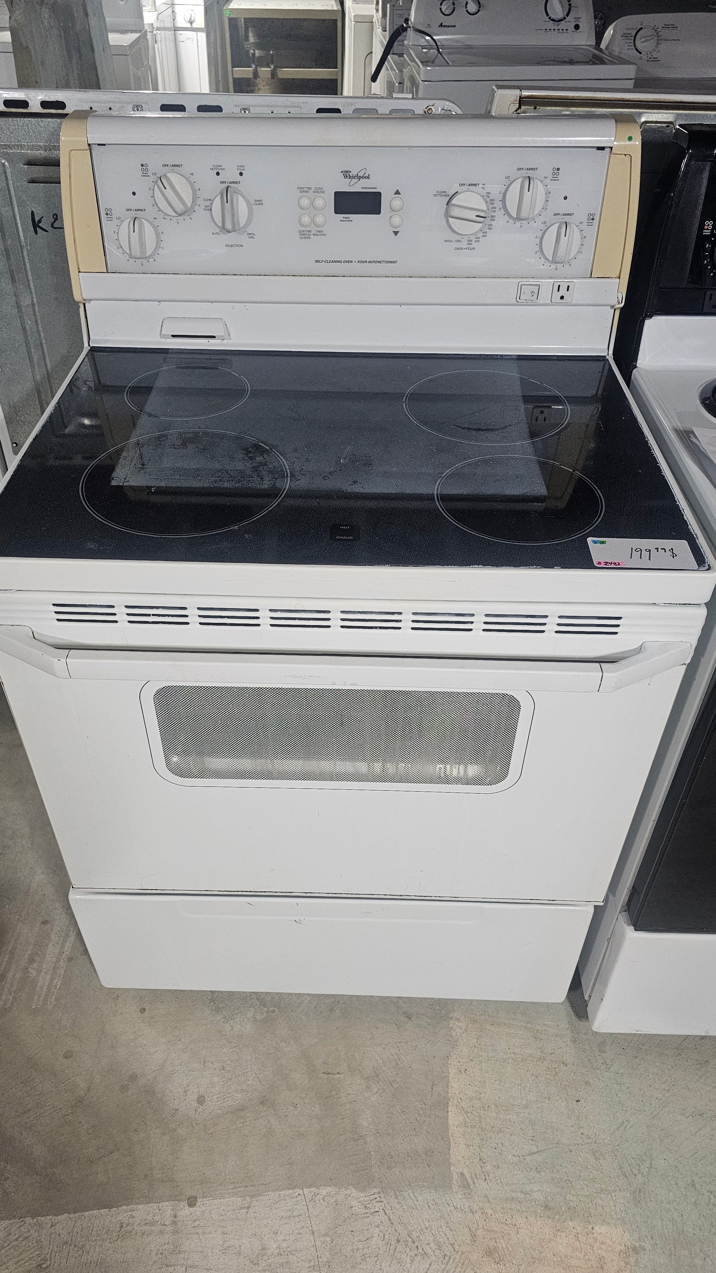 Whirlpool Poêle – Blanc