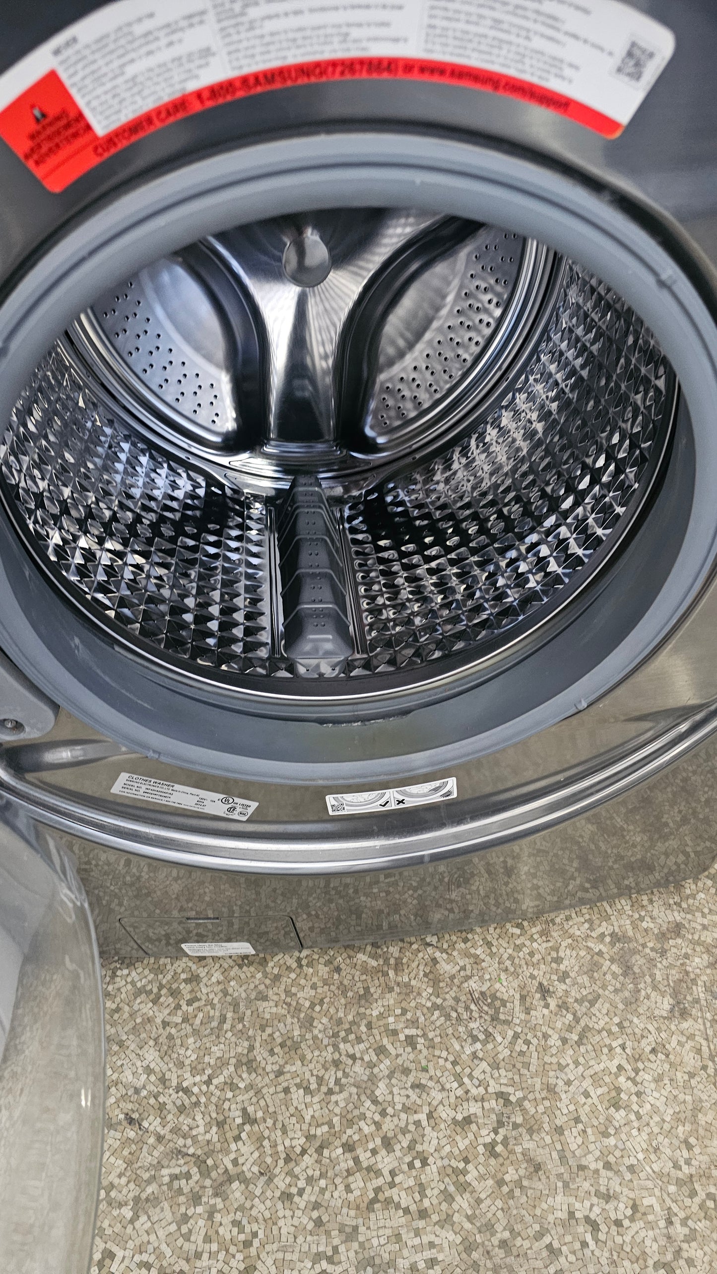 Laveuse à chargement frontal Samsung et Sécheuse Ensemble – Acier inoxydable