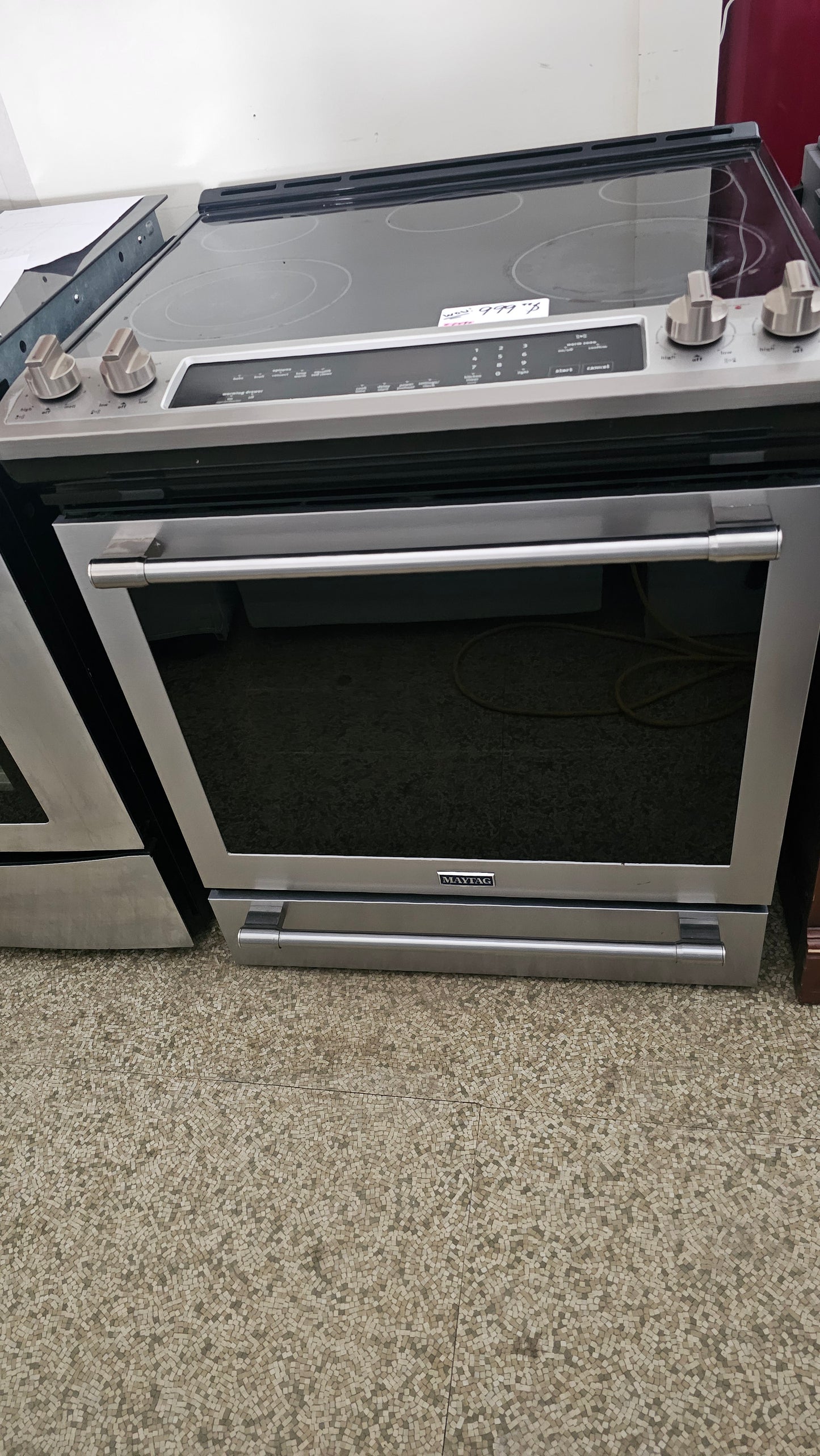 Cuisinière à convection Maytag – Inox