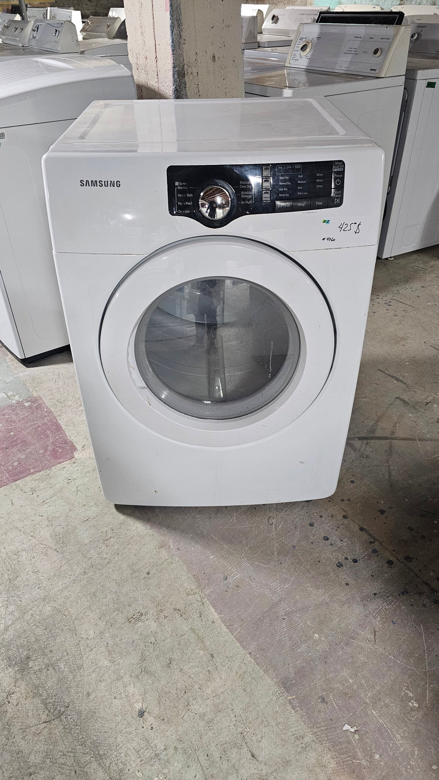 Samsung – Sécheuse – Blanc – Appareil usagé - inspecté et testé