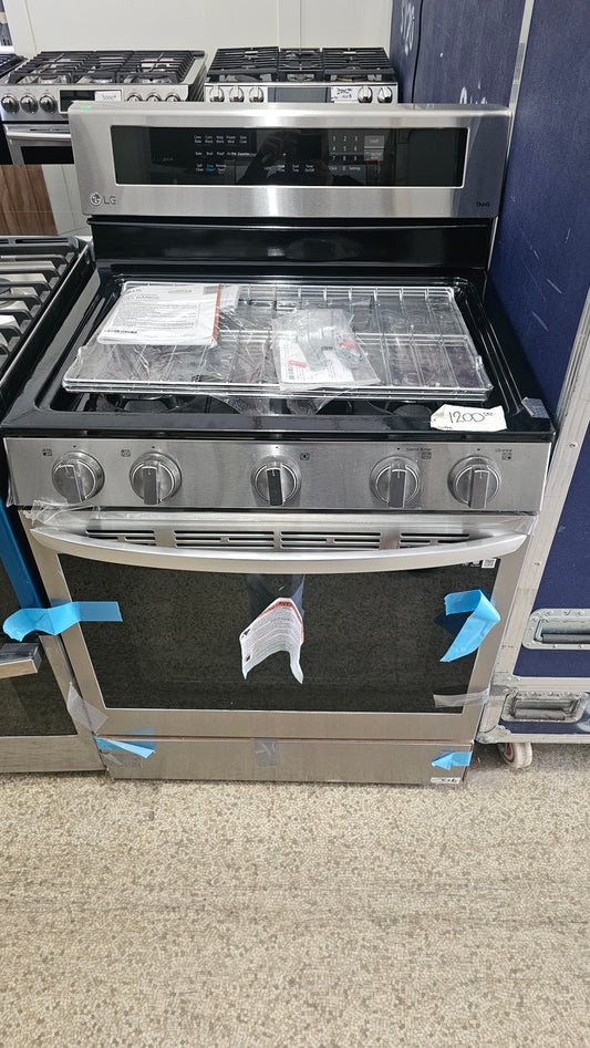 Poêle LG Gaz – acier inoxydable