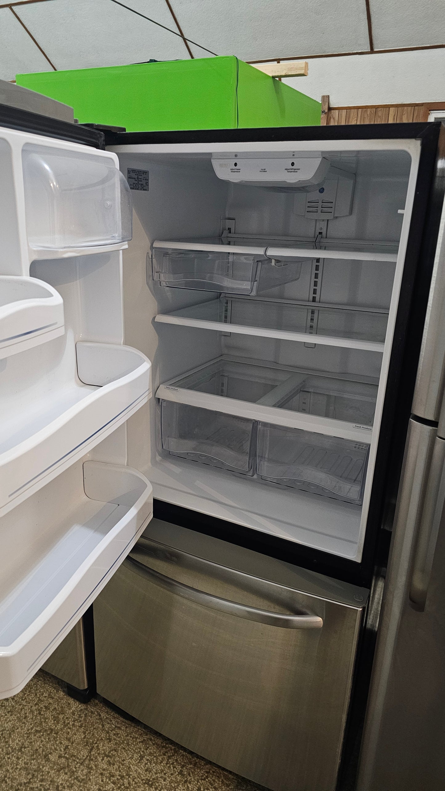 Réfrigérateur Ge - inox