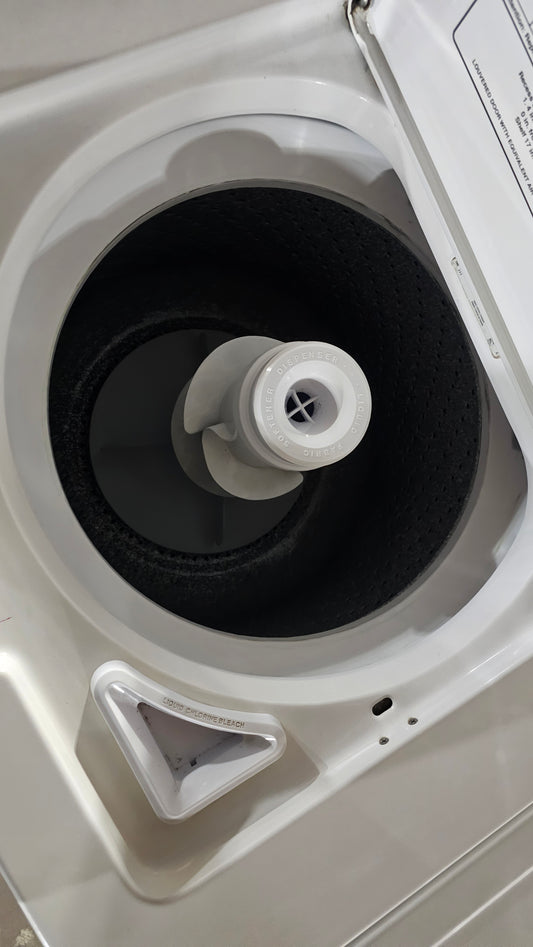 Whirlpool Laveuse à chargement par le dessus et Sécheuse Ensemble – Blanc