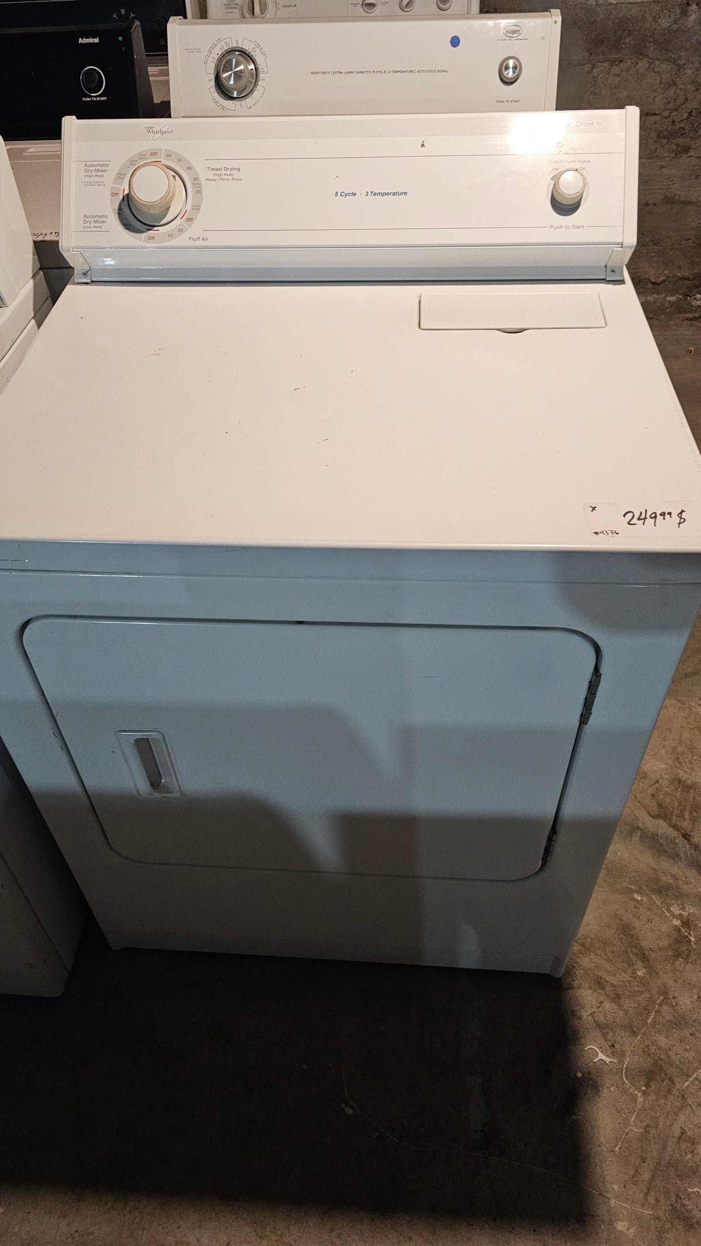 Sécheuse Whirlpool - blanc