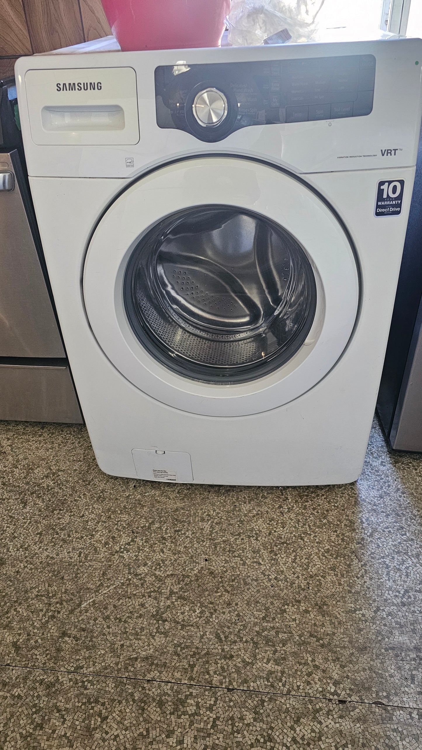 Samsung front load washer - white SKU#3657