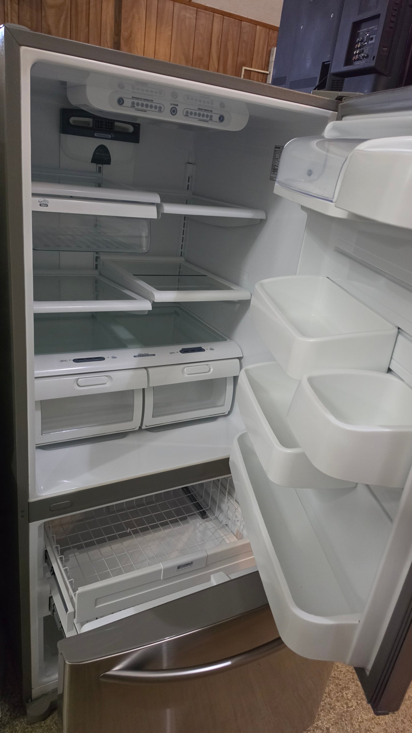 Réfrigérateur Kenmore Elite 30 po x 67 po x 27 po - acier inoxydable, réf. 1733