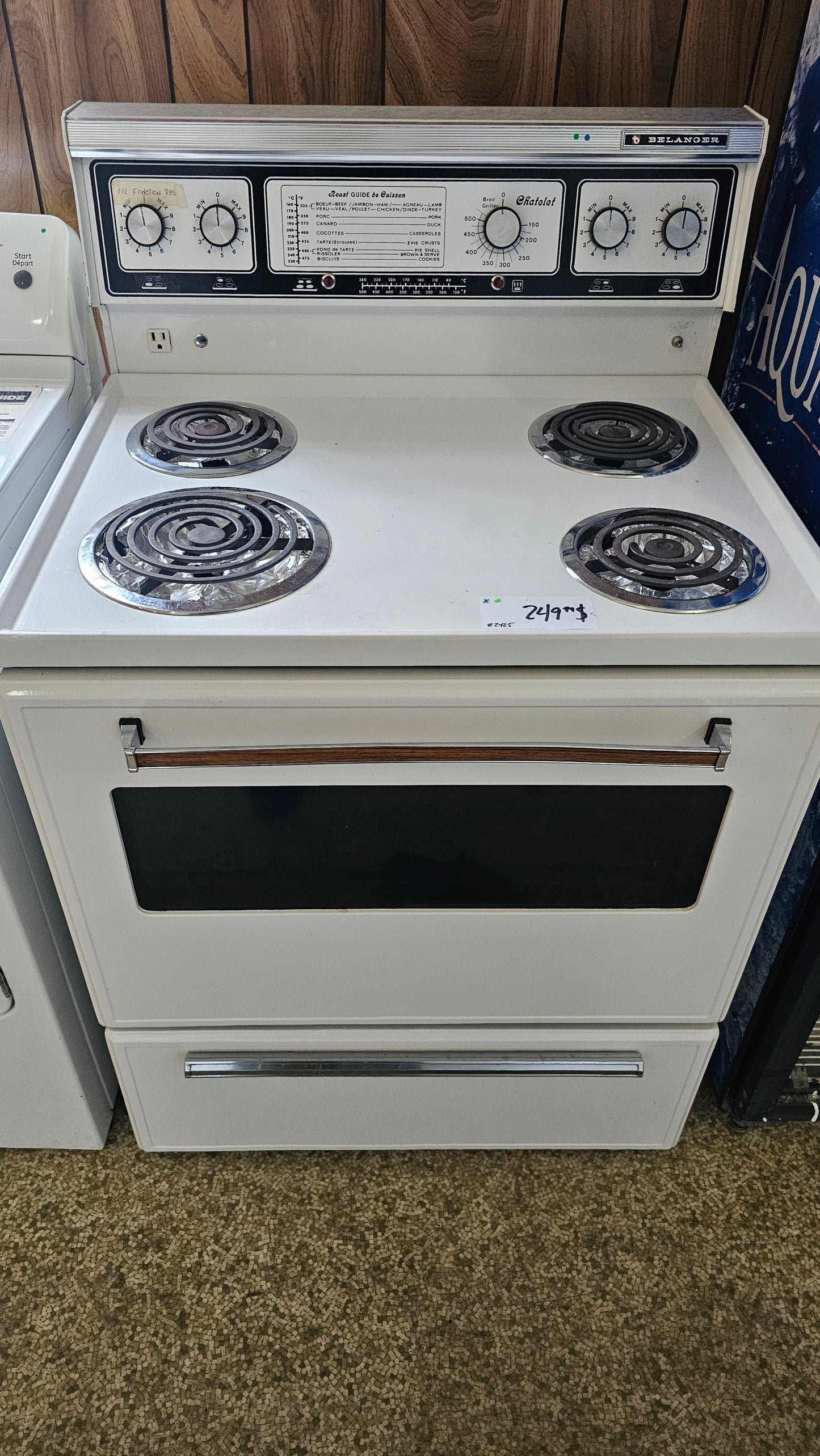 Stove Bélanger - white