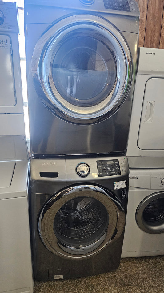 Laveuse à chargement frontal Samsung et Sécheuse Ensemble – Acier inoxydable