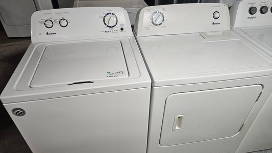 Machine à laver Amana et Sécheuse Ensembles - SKU blanc #3674-4674