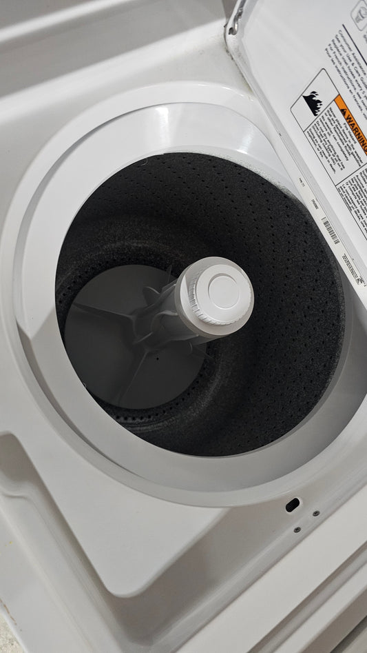 Machine à laver à chargement supérieur Inglis et Sécheuse Ensemble – Blanc