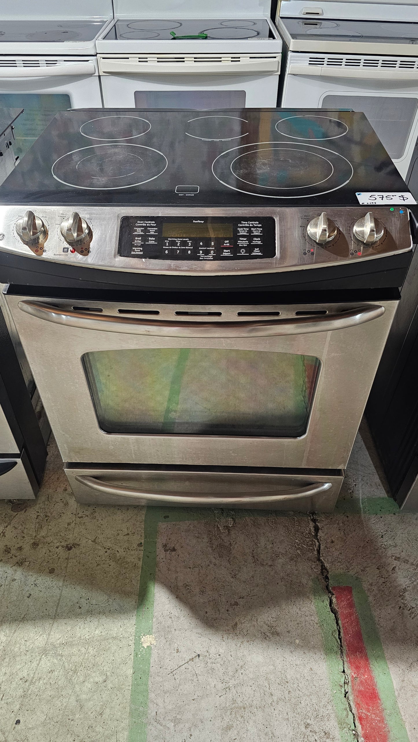 Ge convection stove - stainless SKU#2427