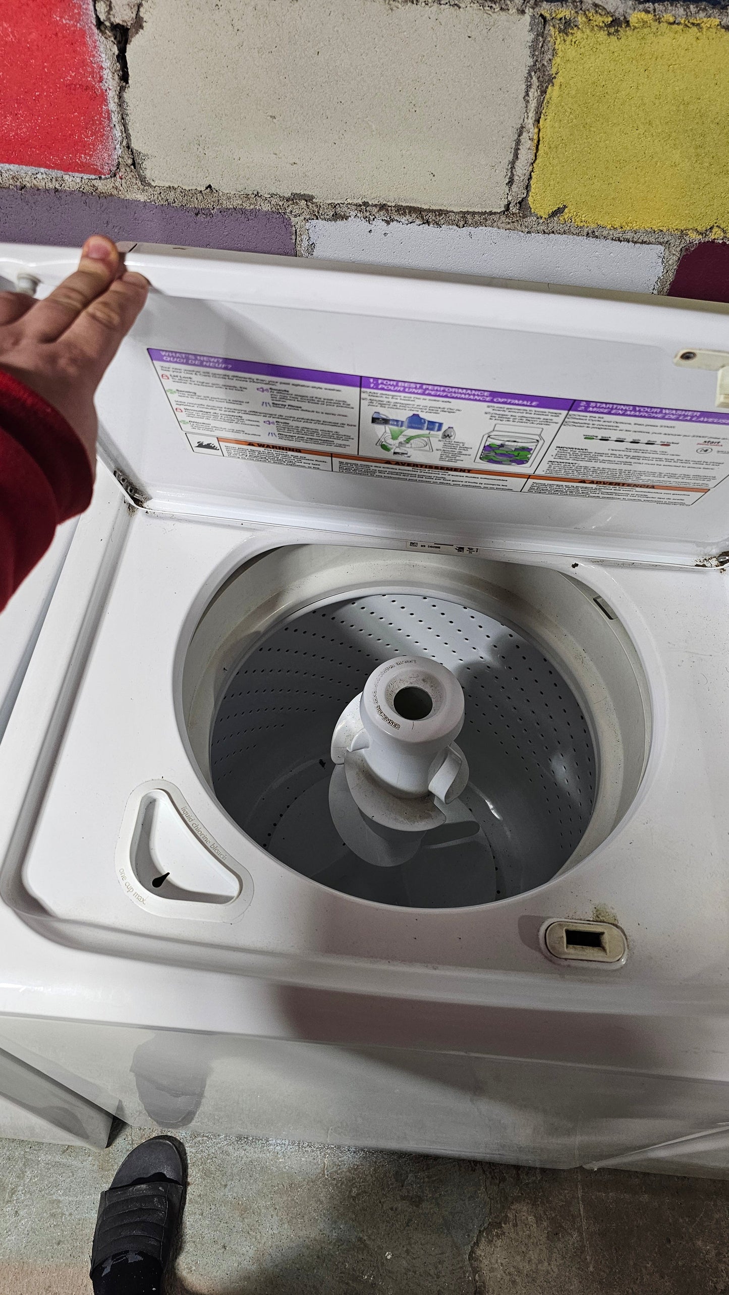 Maytag – Laveuse – Blanche – Usagée