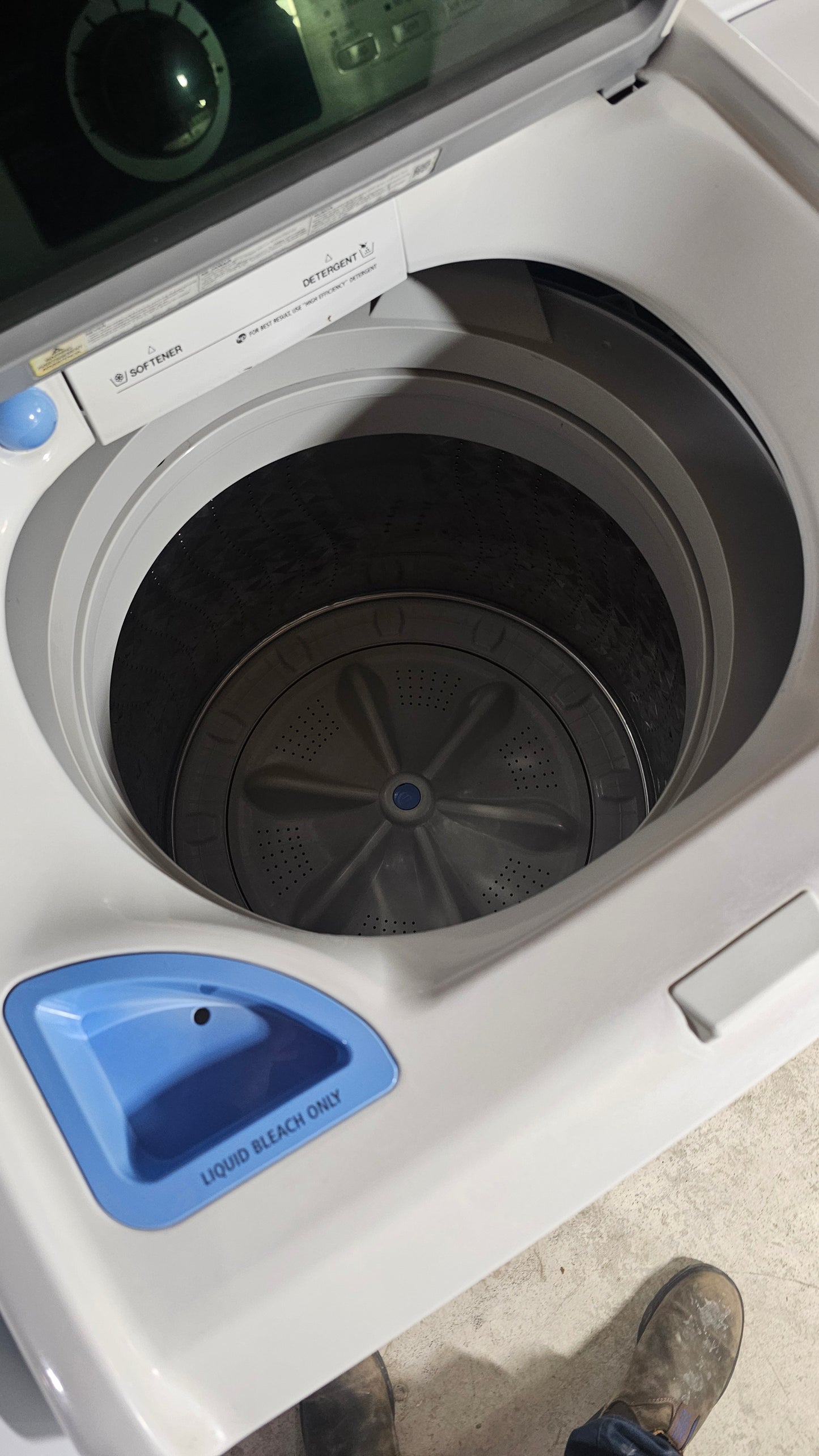 Laveuse Samsung à charge supérieure & Sécheuse Ensemble – Blanc