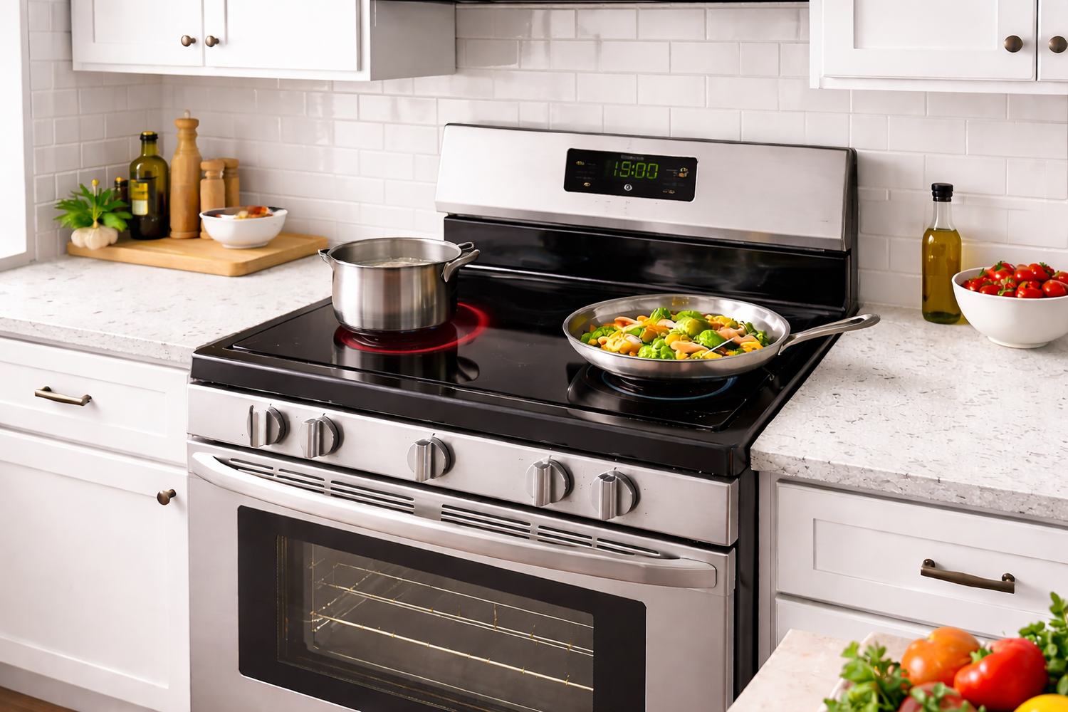 Poêles en verre en céramique