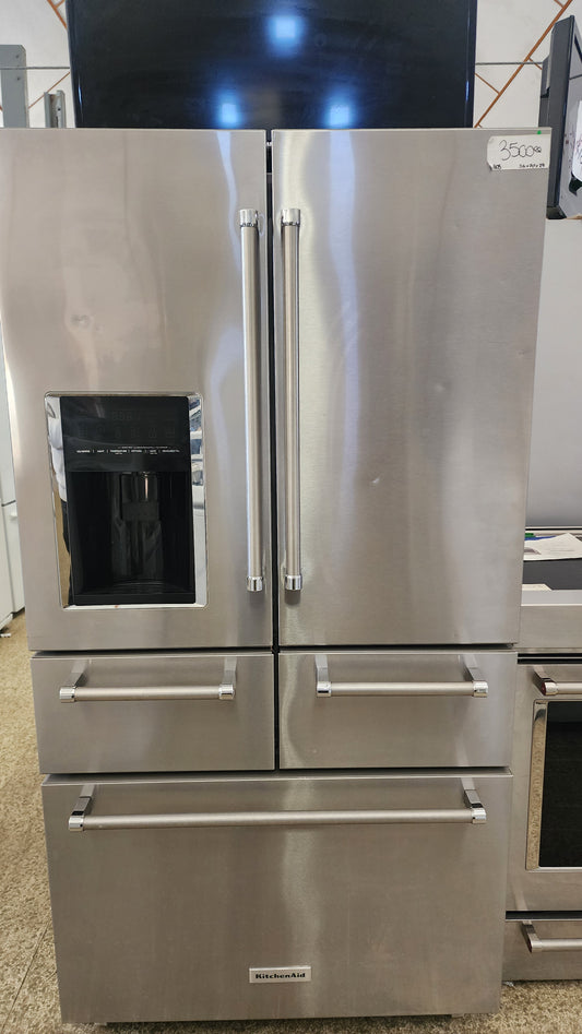 KitchenAid Kitchenaid refrigerator in stainless