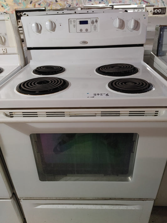 Whirlpool Stove in white