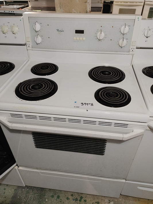 Whirlpool Stove in white