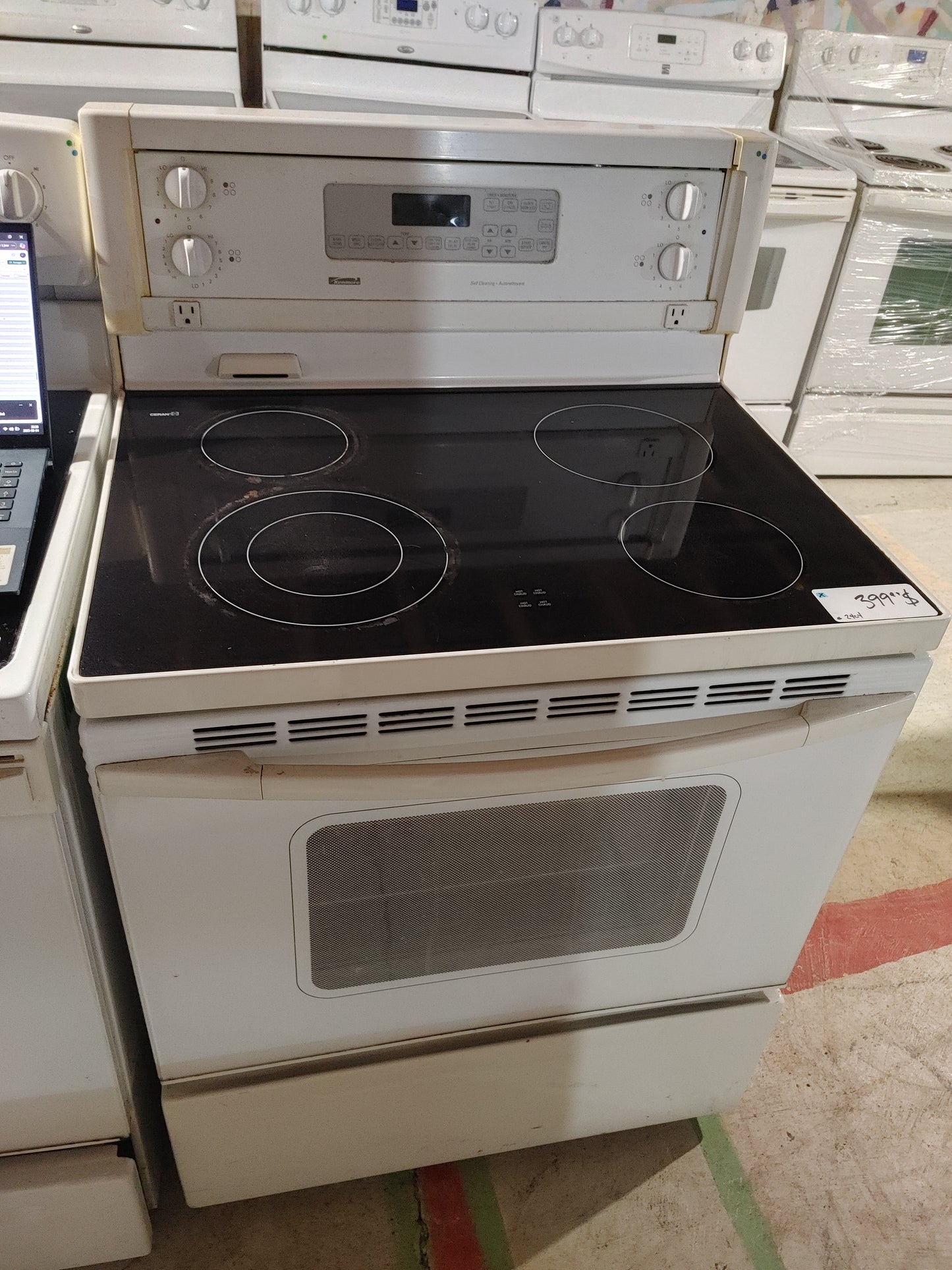 Kenmore Stove in white
